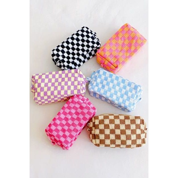 Ellison and Young Lavender / OS Check Yourself Cosmetic Bag