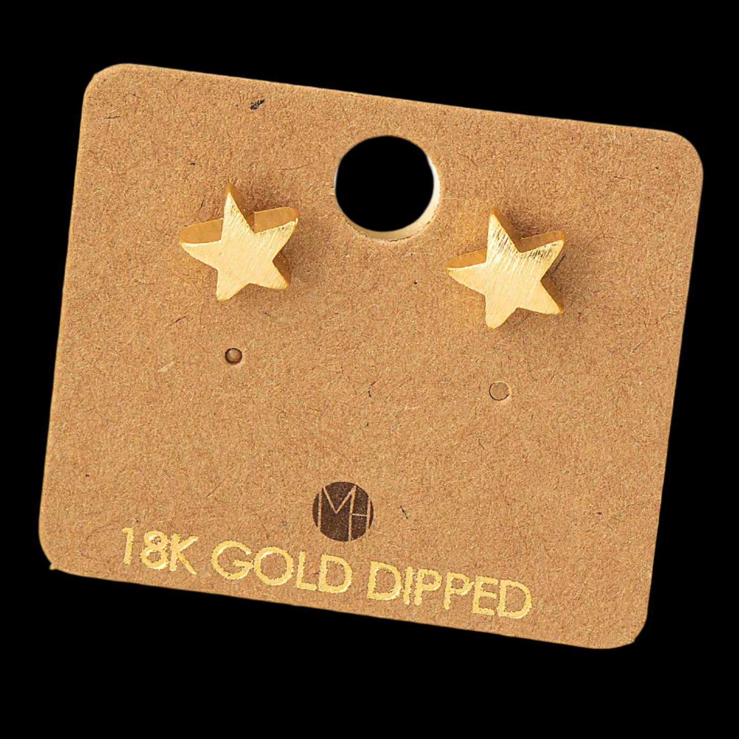 Fame Accessories Mini Star Stud Earrings: G