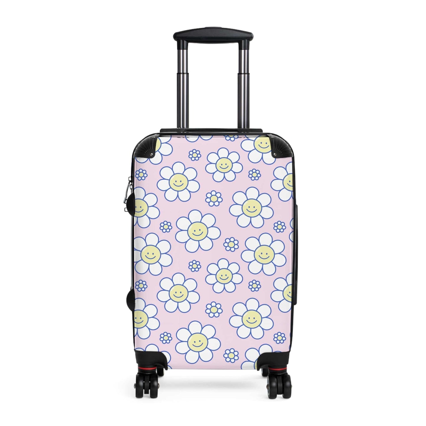 Printify Bags Small / Black Smiley Face Suitcase