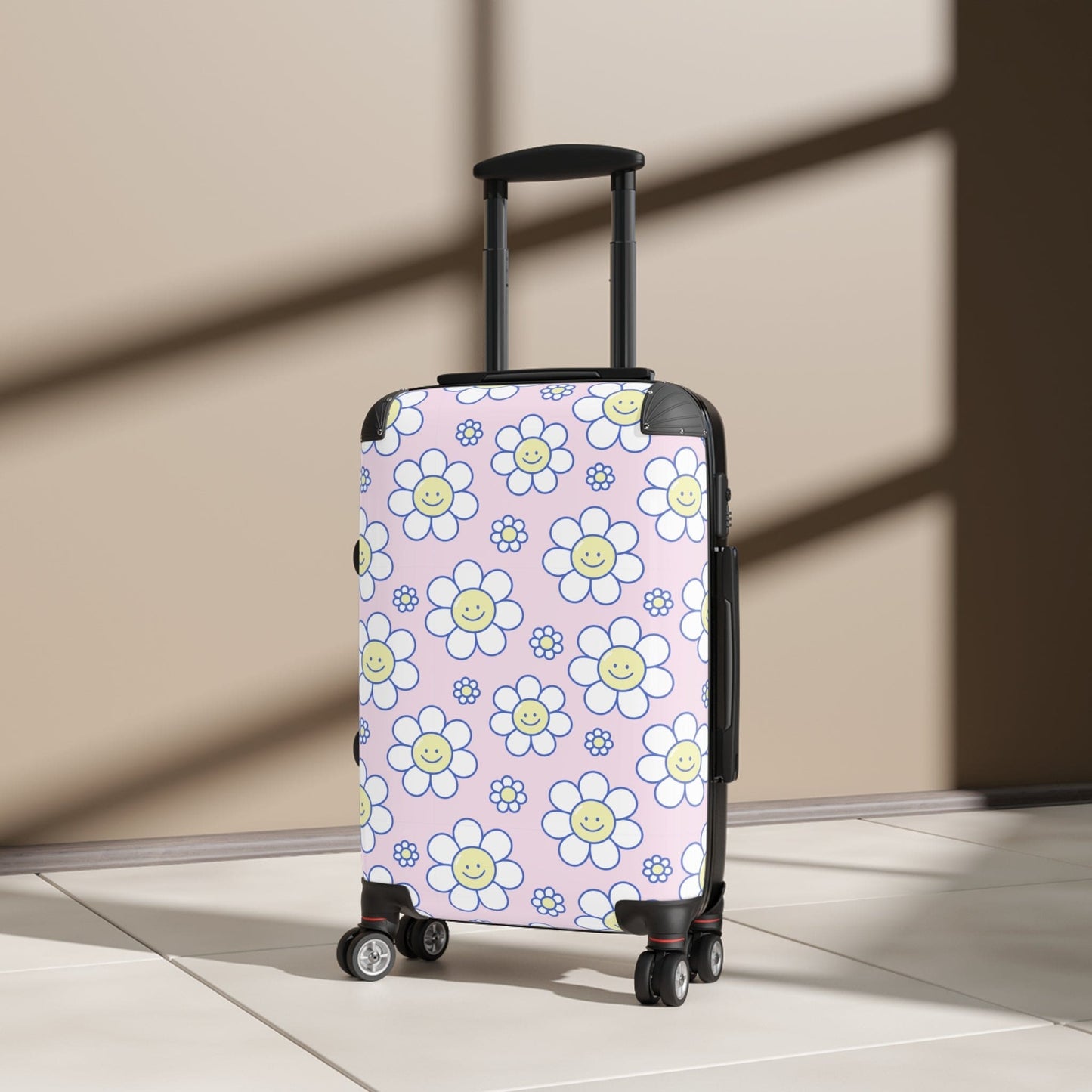 Printify Bags Smiley Face Suitcase