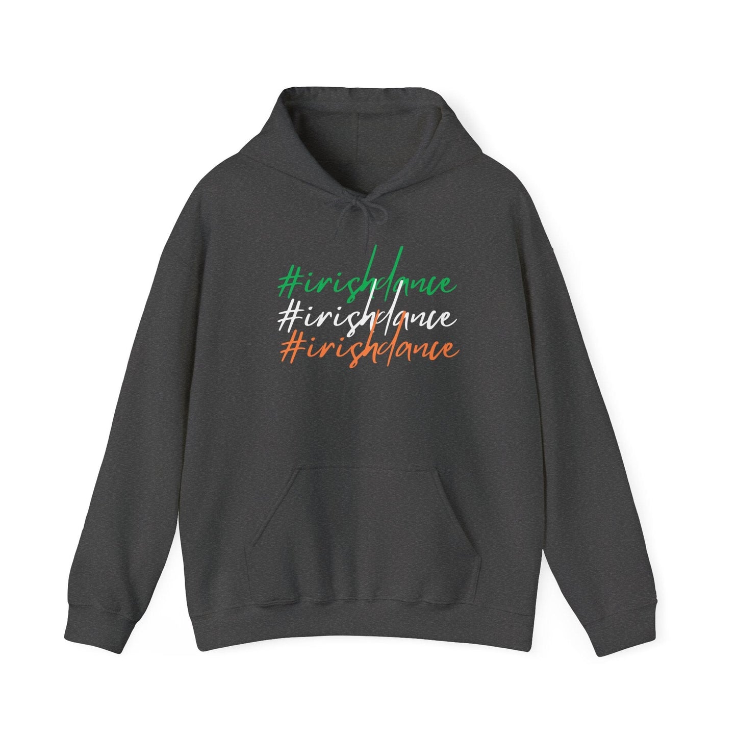 Printify Hoodie S / Dark Heather #IrishDance Hoodie – Cozy, Stylish, and Full of Irish Pride!