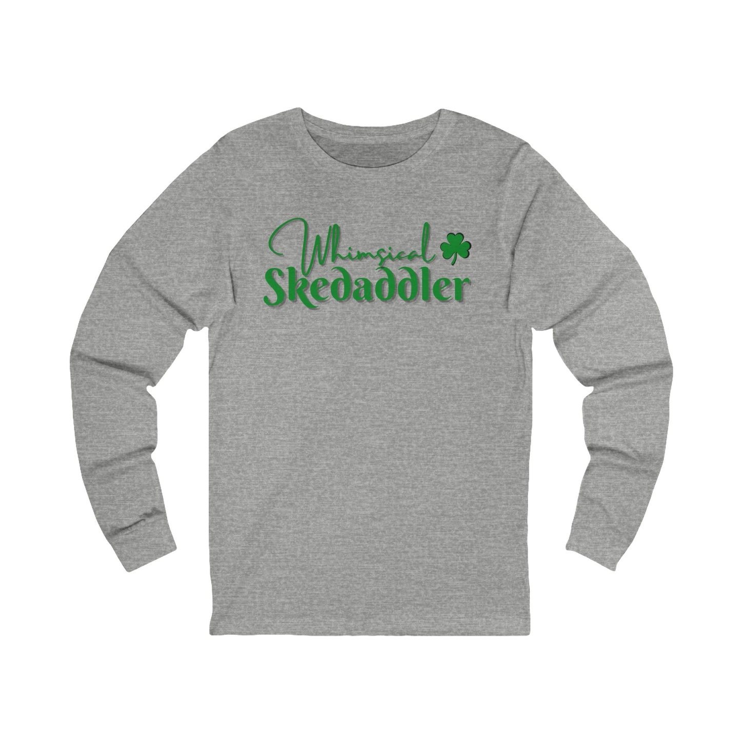 Printify Long-sleeve S / Athletic Heather š„ Whimsical Skedaddler Long Sleeve Tee ā Instagramās Favorite! š„