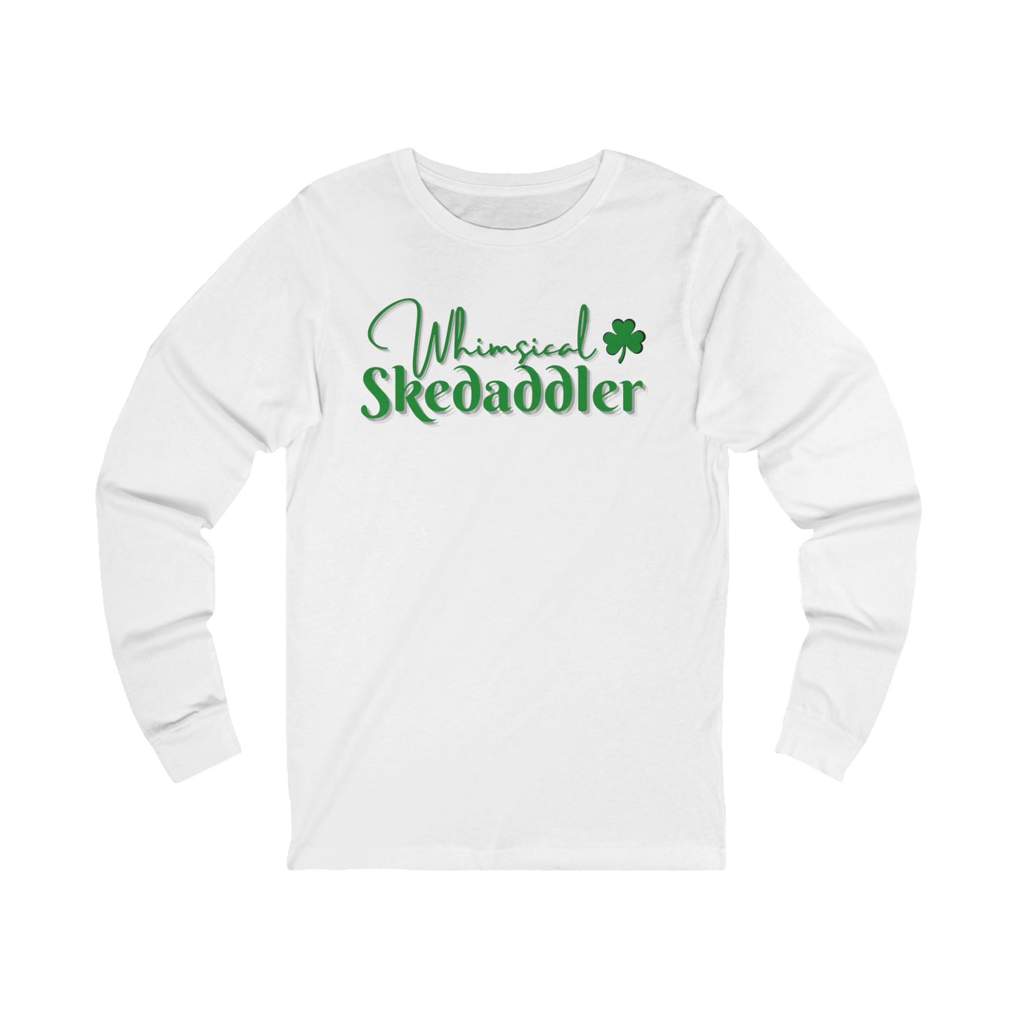 Printify Long-sleeve XS / White š„ Whimsical Skedaddler Long Sleeve Tee ā Instagramās Favorite! š„
