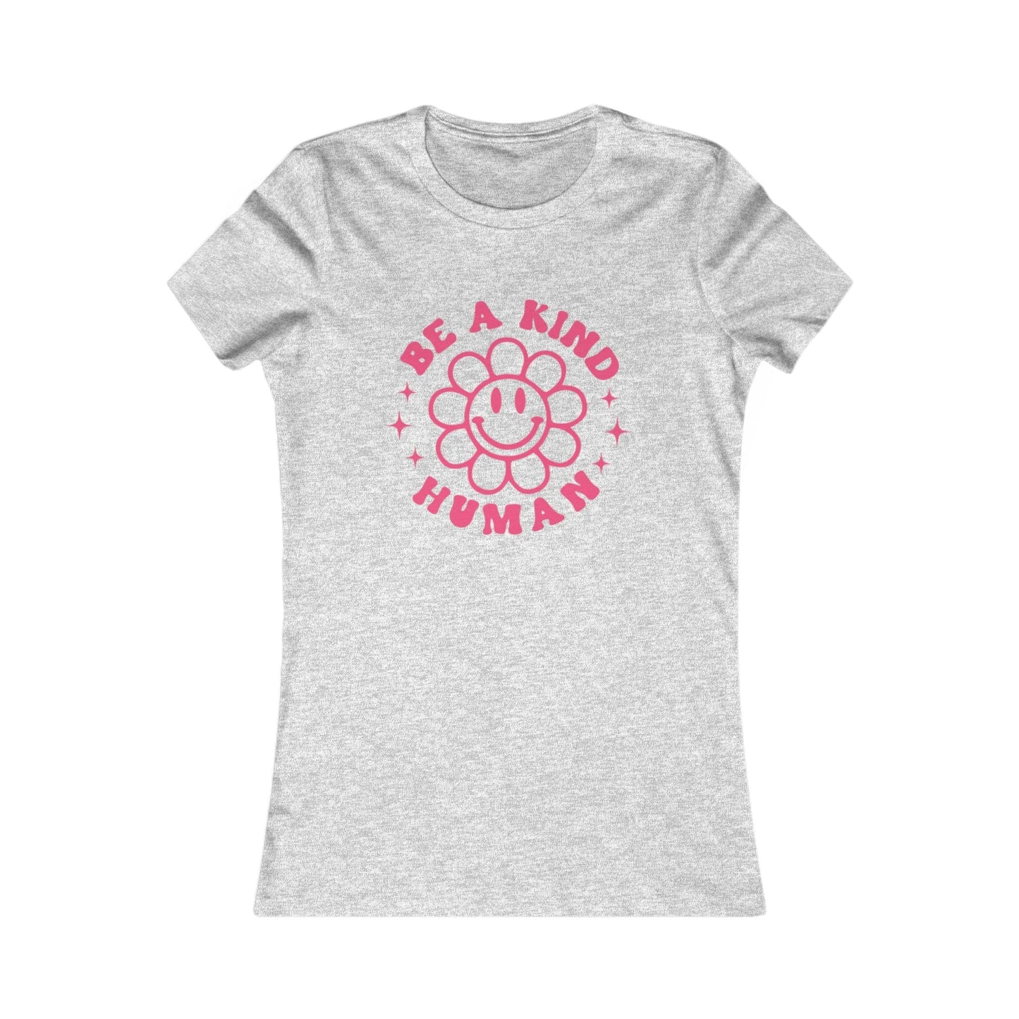 Printify T-Shirt Athletic Heather / S Be A Kind Human T-Shirt β Spread Positivity in Style!