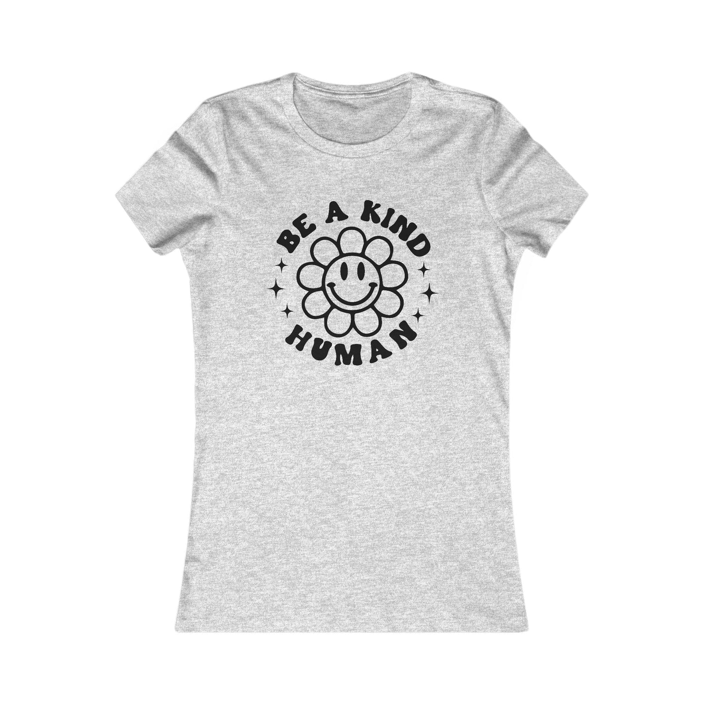 Printify T-Shirt Athletic Heather / S Be A Kind Human Tee β Spread Positivity with Style!