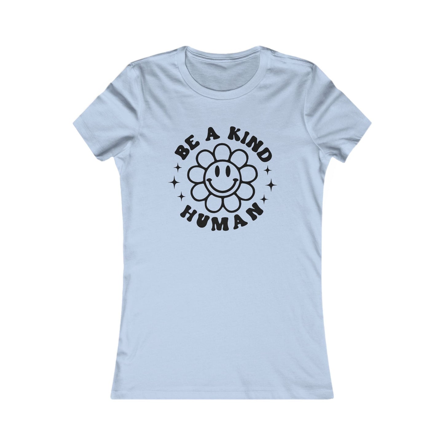 Printify T-Shirt Baby Blue / S Be A Kind Human Tee β Spread Positivity with Style!