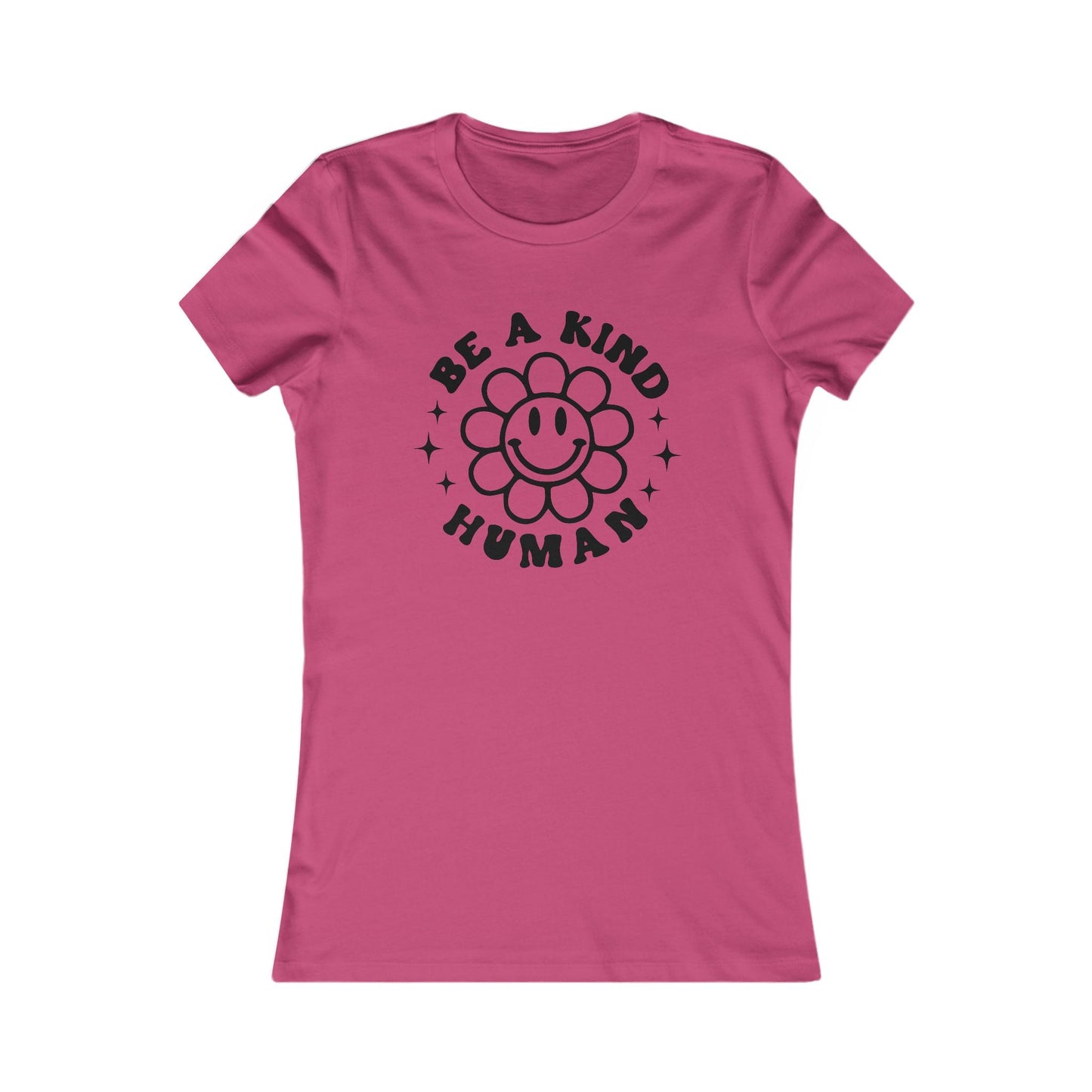 Printify T-Shirt Berry / S Be A Kind Human T-Shirt β Spread Positivity in Style!