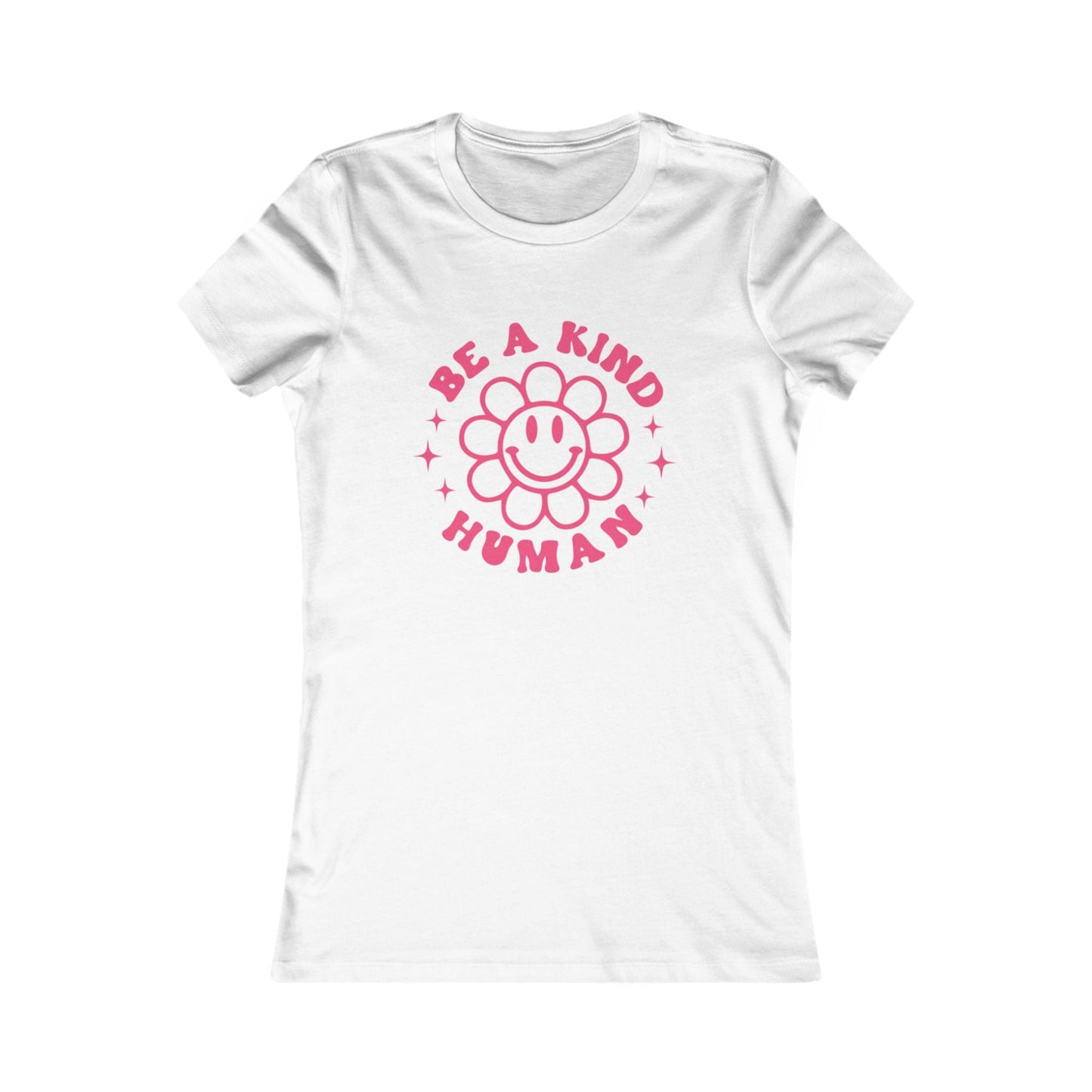 Printify T-Shirt White / S Be A Kind Human T-Shirt β Spread Positivity in Style!