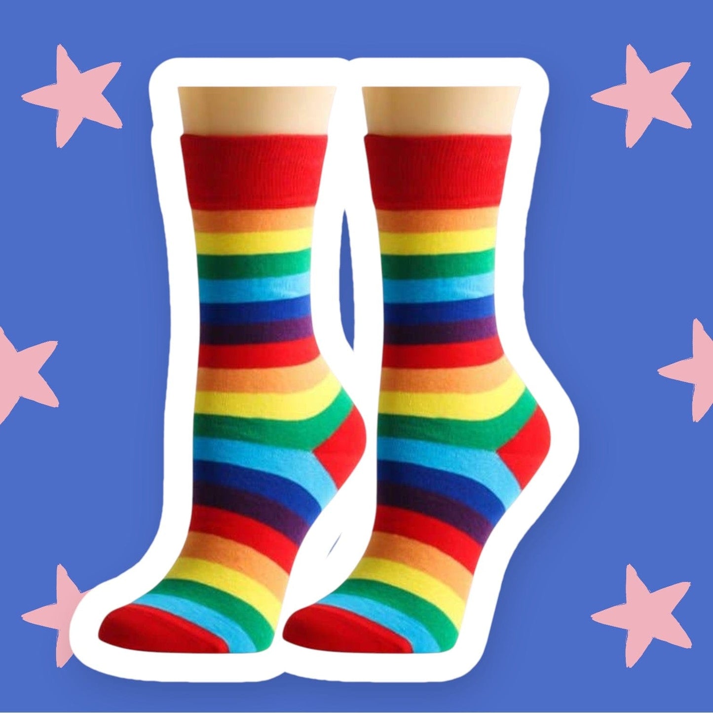 Sock Panda Gift-Ready Rainbow Socks - Women’s