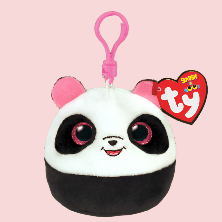 The Smiley Face Boutique Bamboo Ty Squish-A-Boos Clip-On Plush โจ๐พ