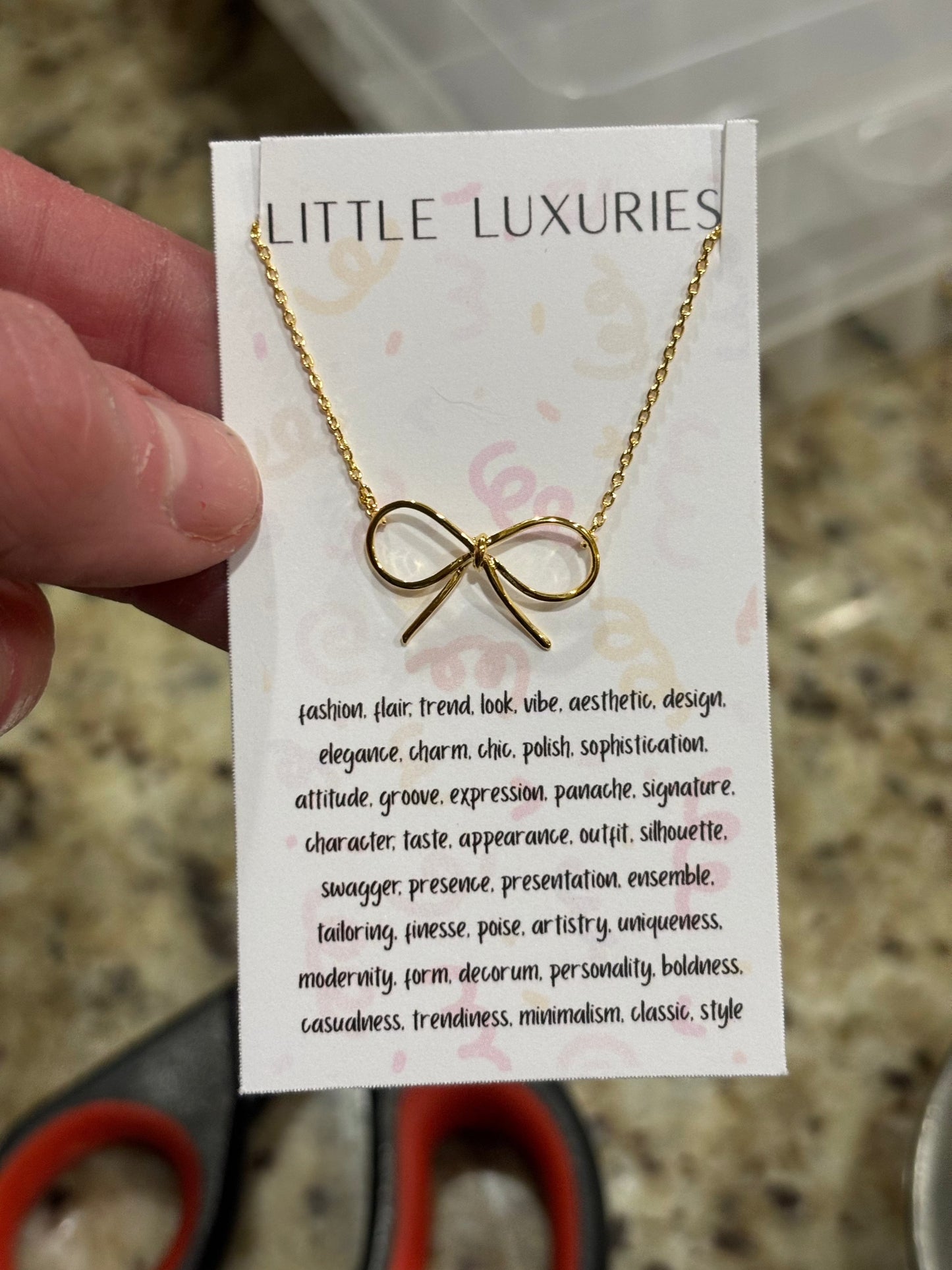 The Smiley Face Boutique π Tie It All Together: Bow Necklace π