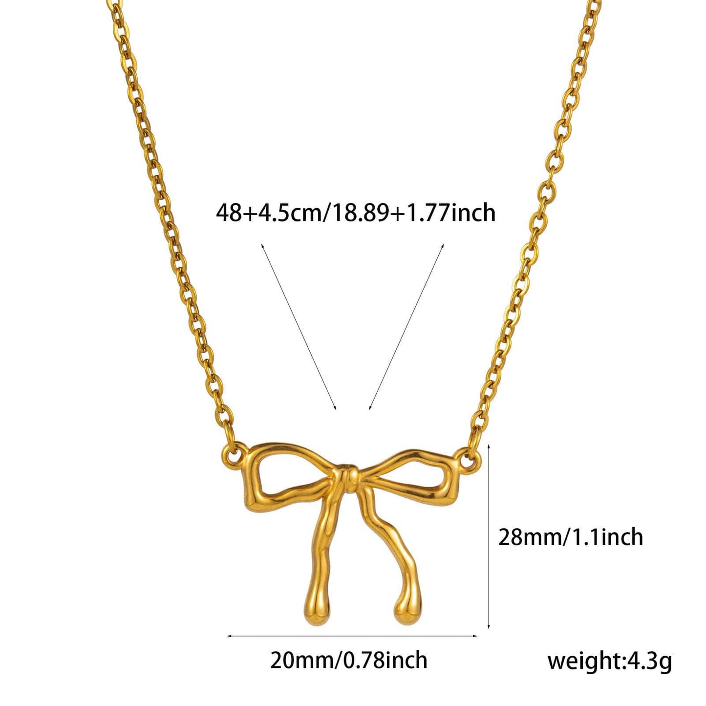 The Smiley Face Boutique 🎀 Tied With a Wink Necklace