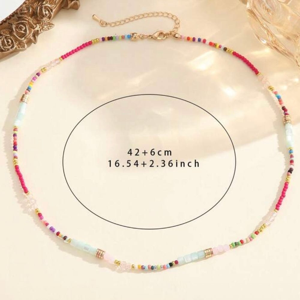 Whit's Up Shop Confetti Bead Necklace