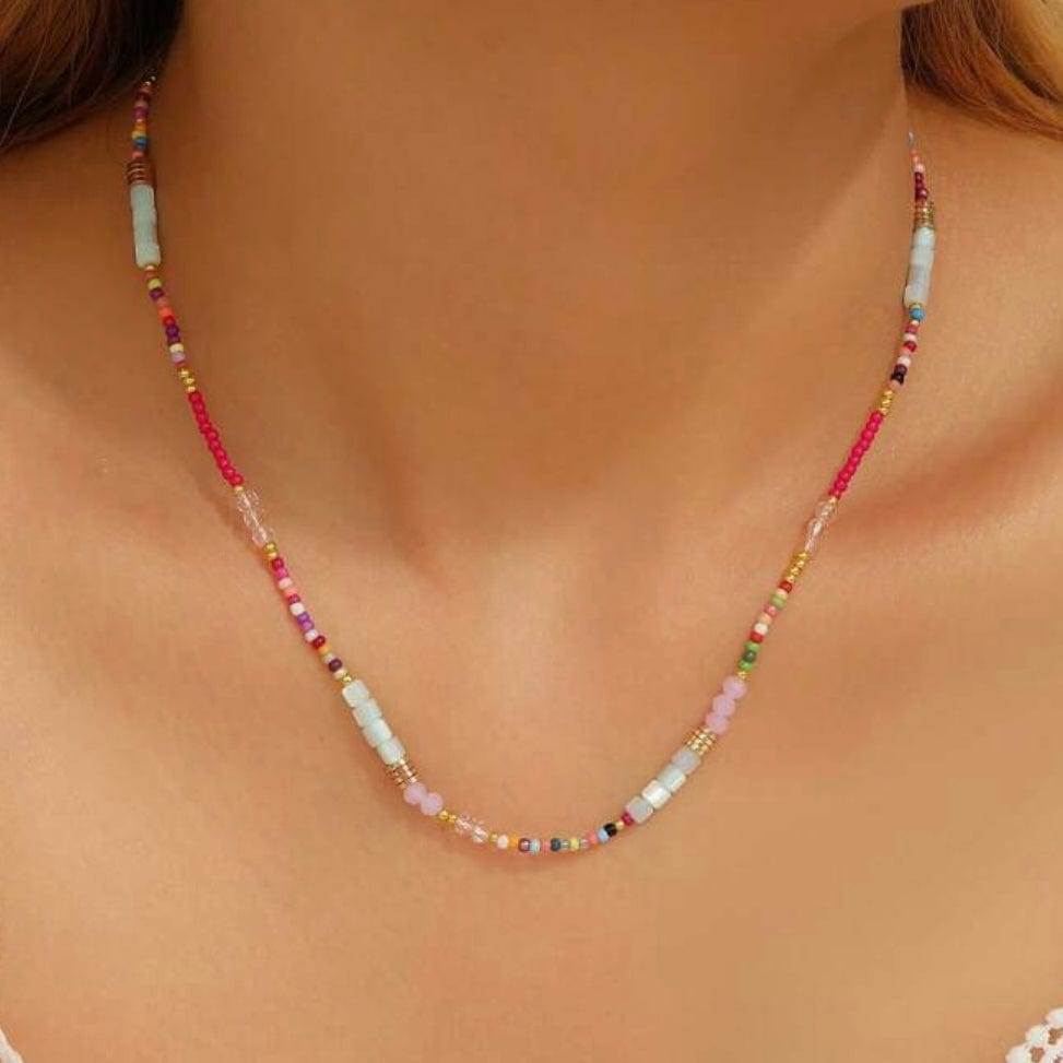 Whit's Up Shop Confetti Bead Necklace