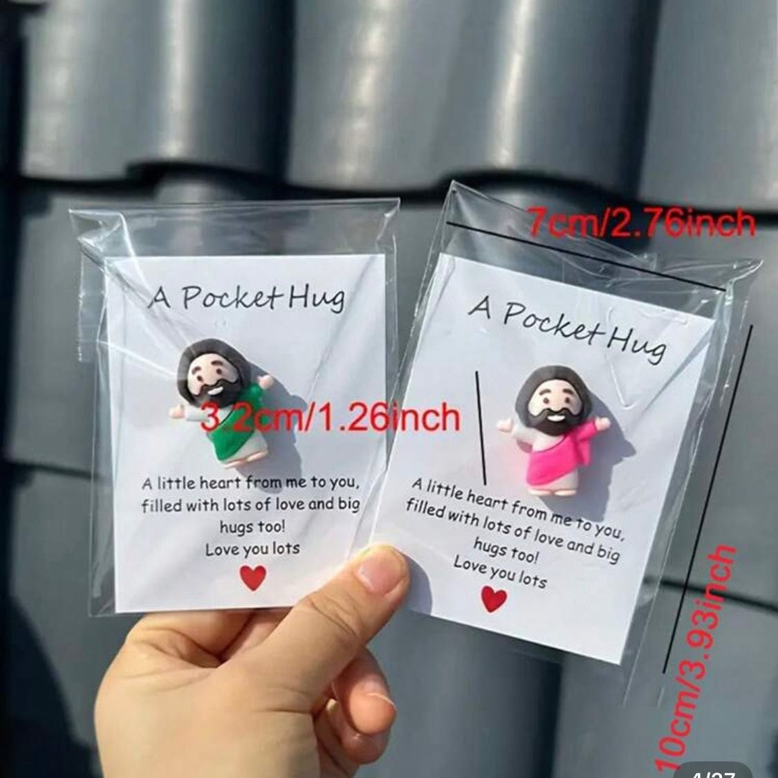 Whit's Up Shop Jesus Pocket Hug