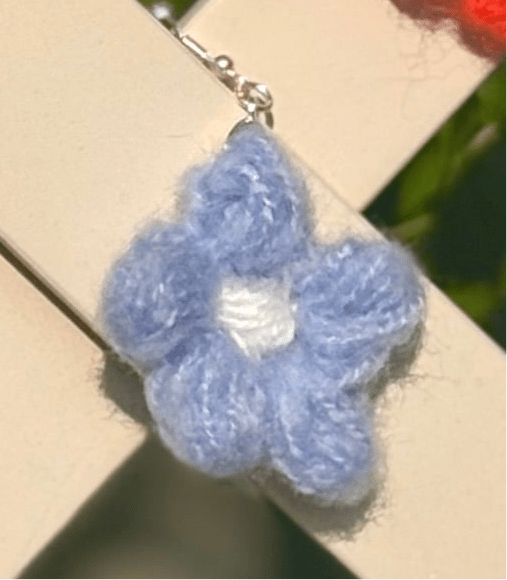 Whitney's Whimzees Periwinkle Soft Bloom Earrings