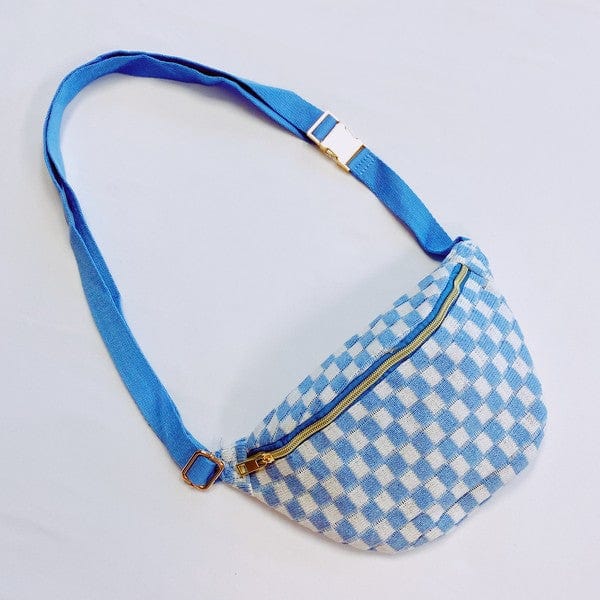 Ellison and Young Blue / OS Check Yourself Belt Sling Bag
