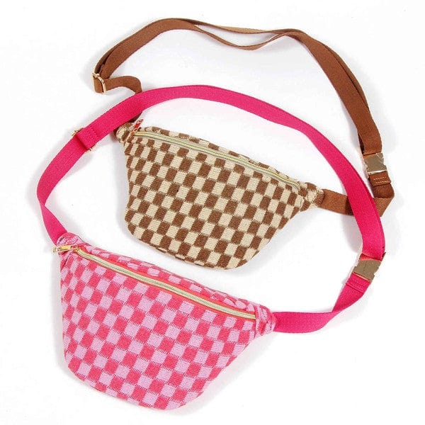Ellison and Young Check Yourself Belt Sling Bag