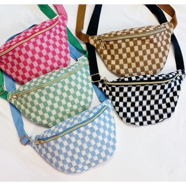 Ellison and Young Check Yourself Belt Sling Bag