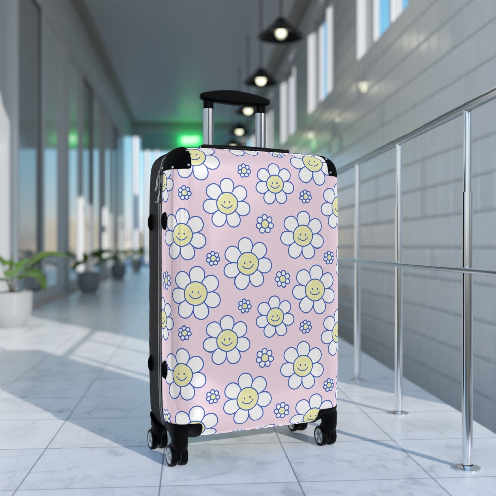 Printify Bags Smiley Face Suitcase