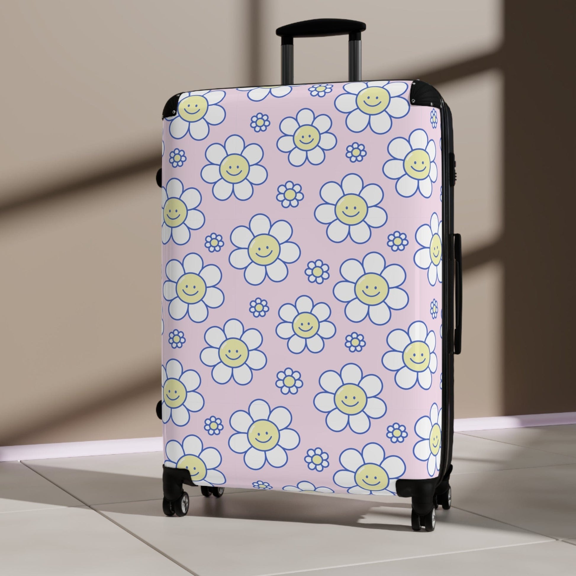 Printify Bags Smiley Face Suitcase