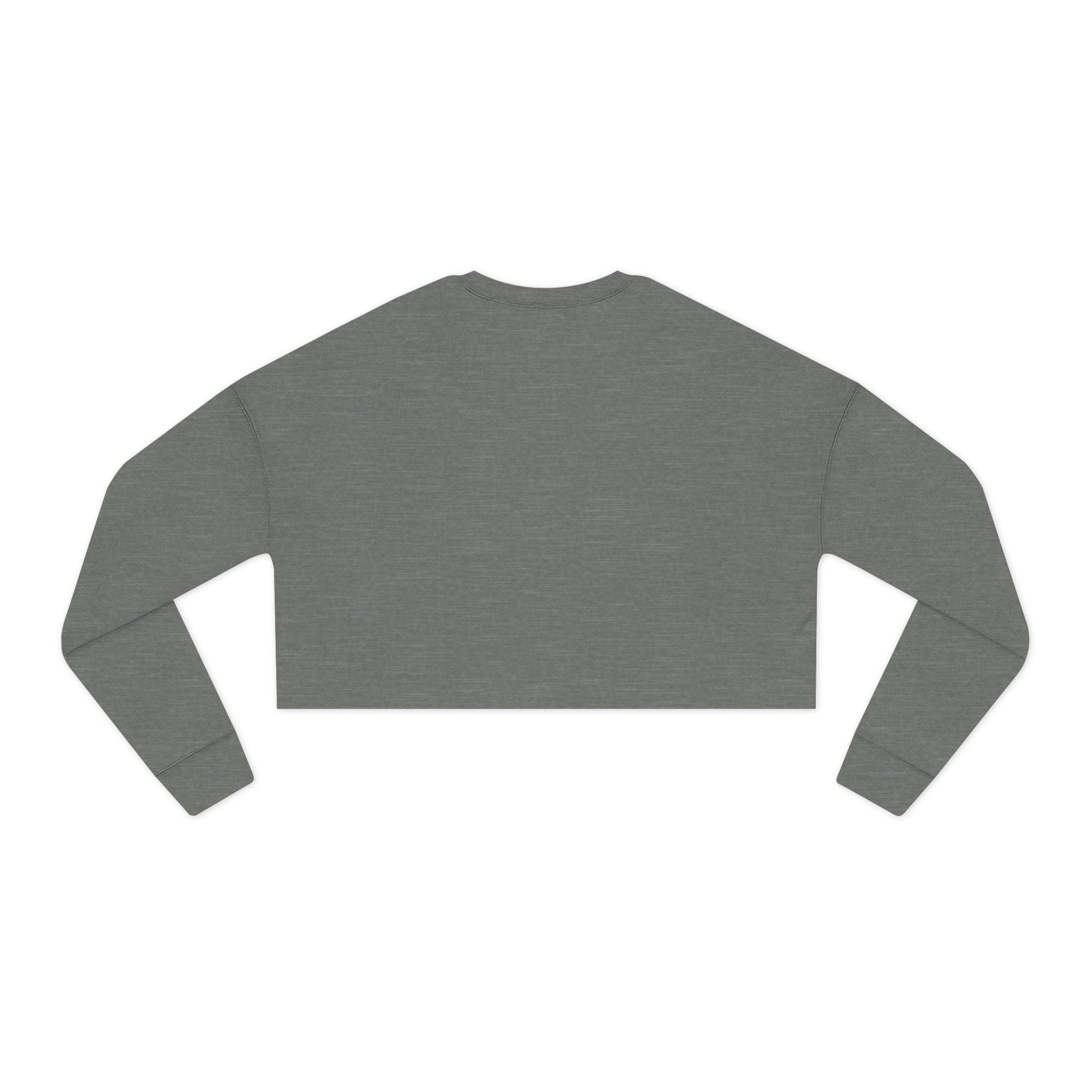 Printify Sweatshirt Cropped "Smile" Sweatshirt – Cozy, Trendy &amp; Full of Good Vibes