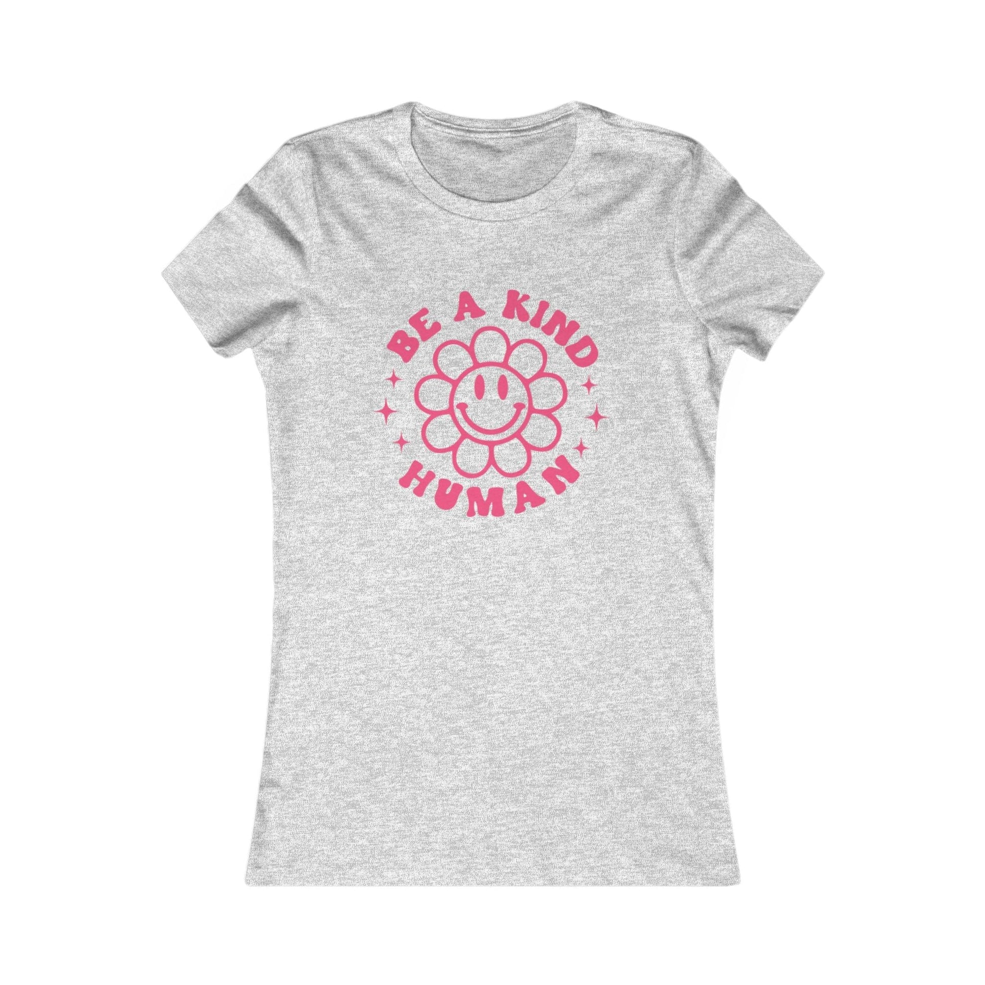 Printify T-Shirt Athletic Heather / S Be A Kind Human T-Shirt – Spread Positivity in Style!