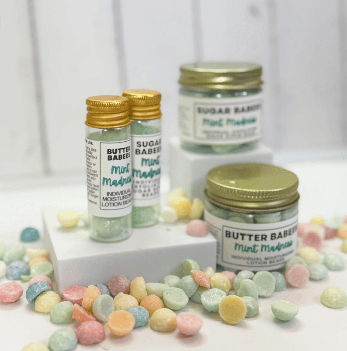 The Bath and Body Co Butter Babees Body Butter Balls – Handmade Solid Lotion for Soft Hands