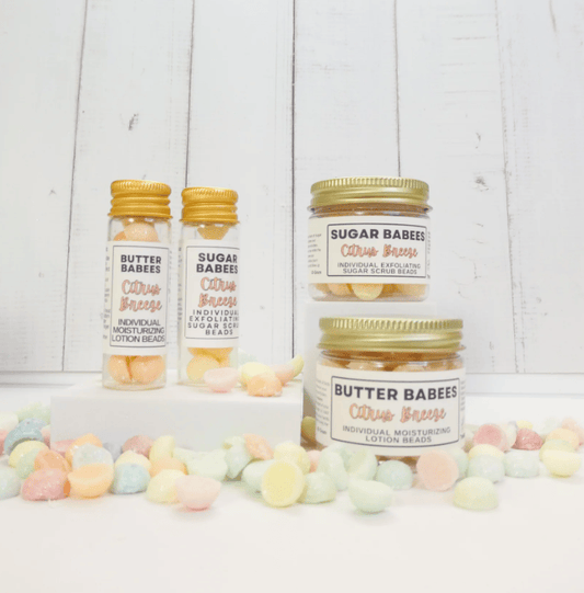 The Bath and Body Co Butter Babees Body Butter Balls – Handmade Solid Lotion for Soft Hands