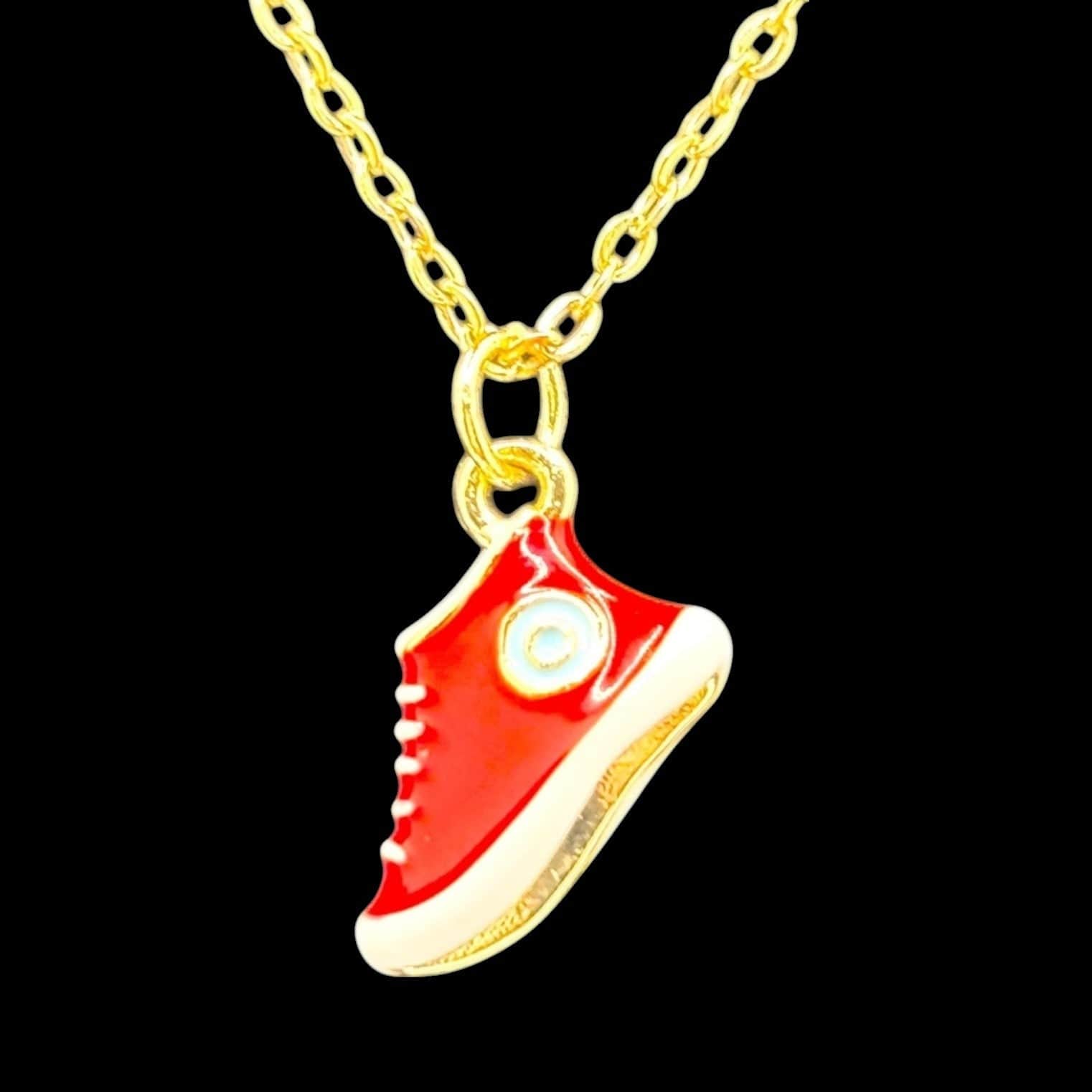 The Smiley Face Boutique 3D Sneaker Charm Necklace