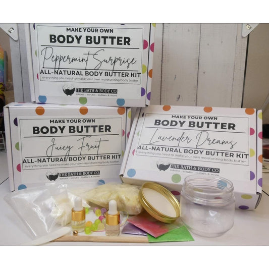 The Smiley Face Boutique 🌟 Make Your Own Body Butter Kits! 🌟