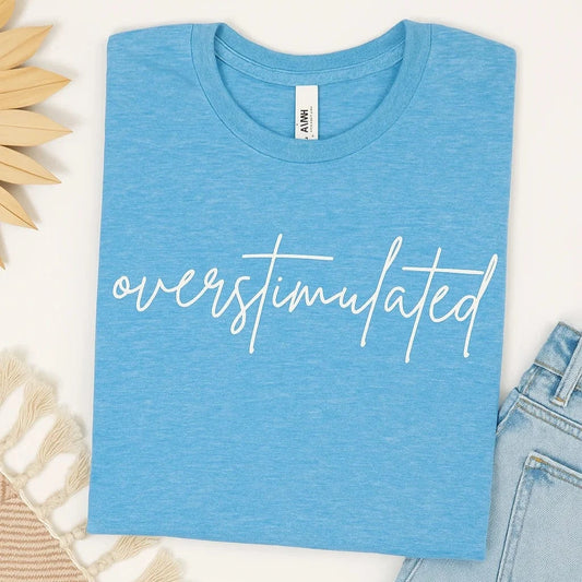 The Smiley Face Boutique Overstimulated Tee