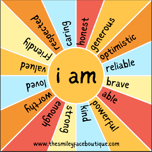 The Smiley Face Boutique Positive Affirmation Magnet