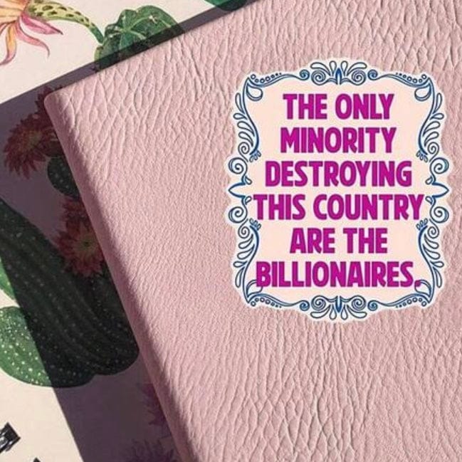 Whit's Up Shop Billionaires Sticker