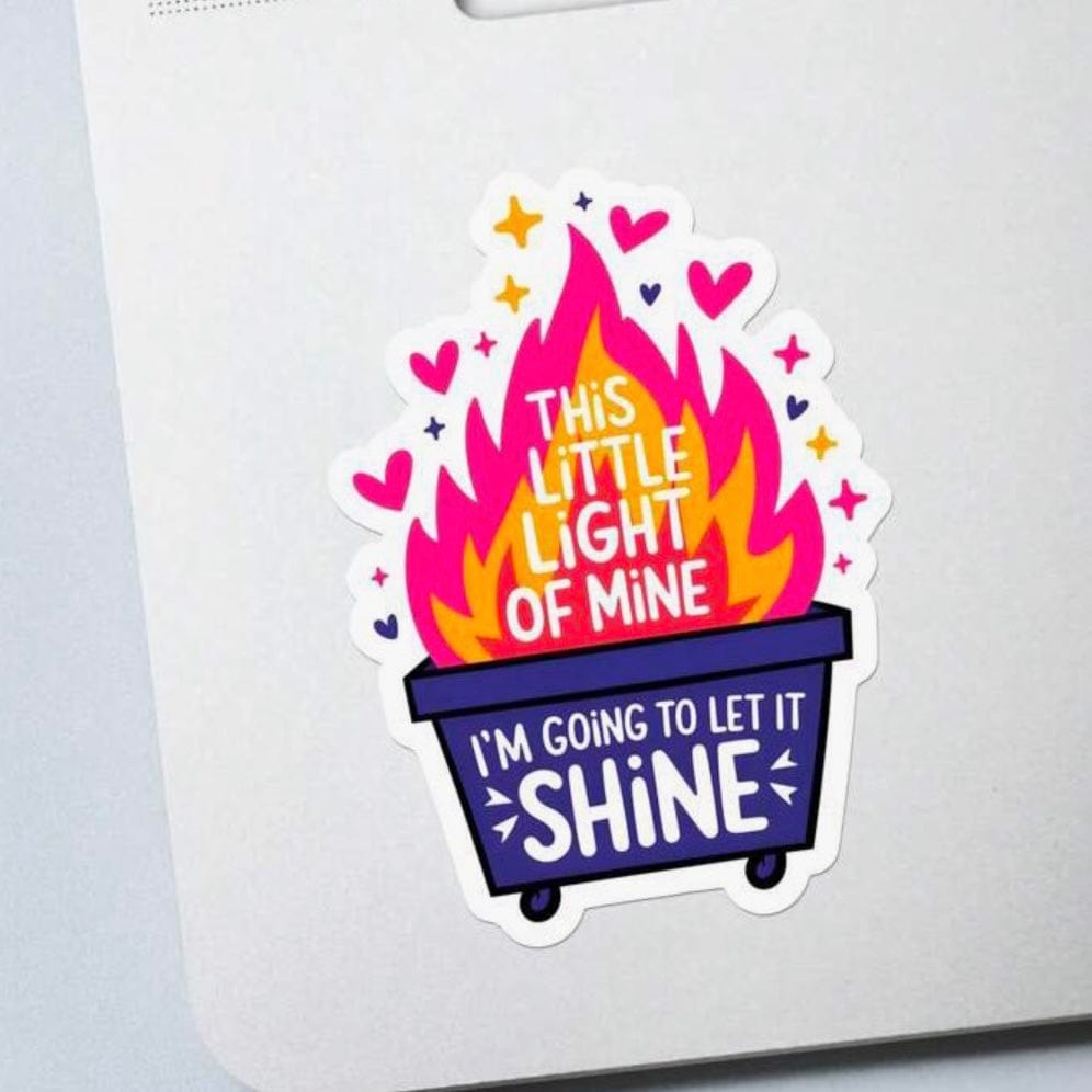Whit's Up Shop This Little Light of Mine Shine Sticker
