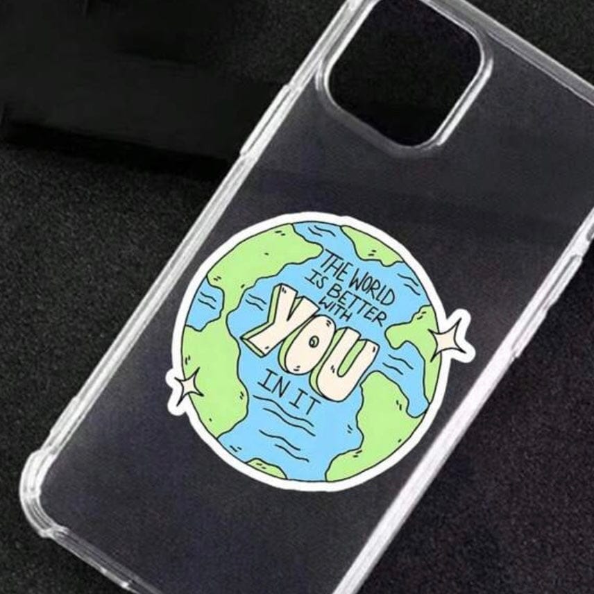 Whit's Up Shop You Matter Earth Sticker